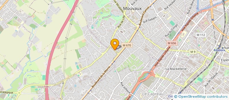 localisation de l'entreprise ACT4SUSTAIN  MOUVAUX