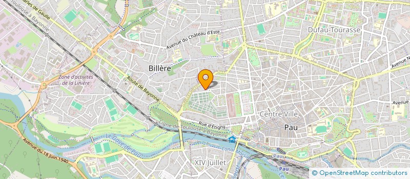 localisation de l'entreprise ACTA à PAU