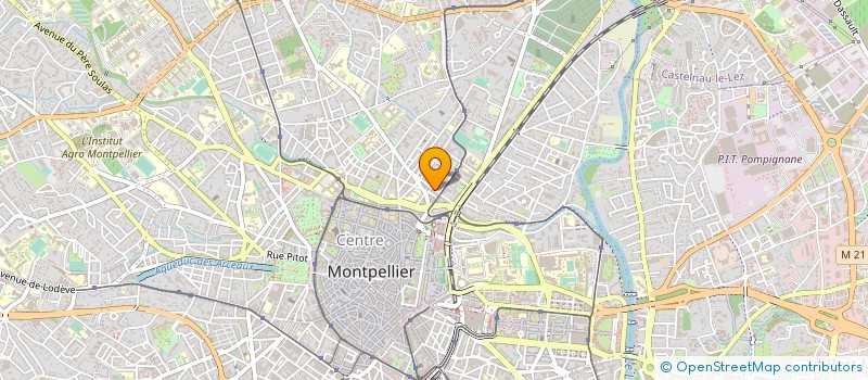localisation de l'entreprise ACTA à MONTPELLIER
