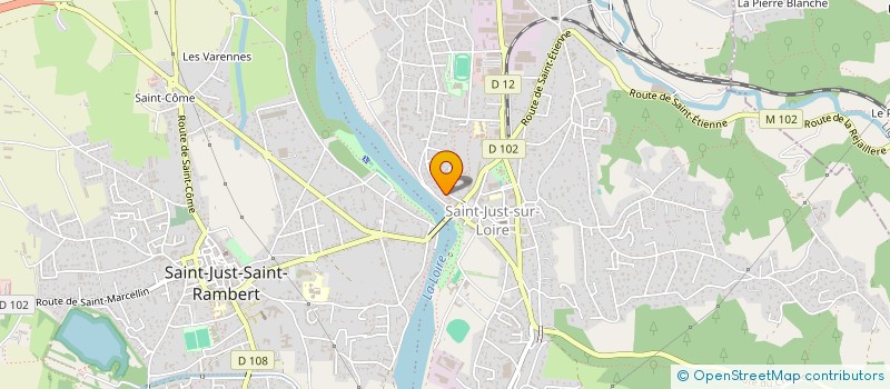 localisation de l'entreprise ACTA CONSEIL à SAINT-JUST-SAINT-RAMBERT