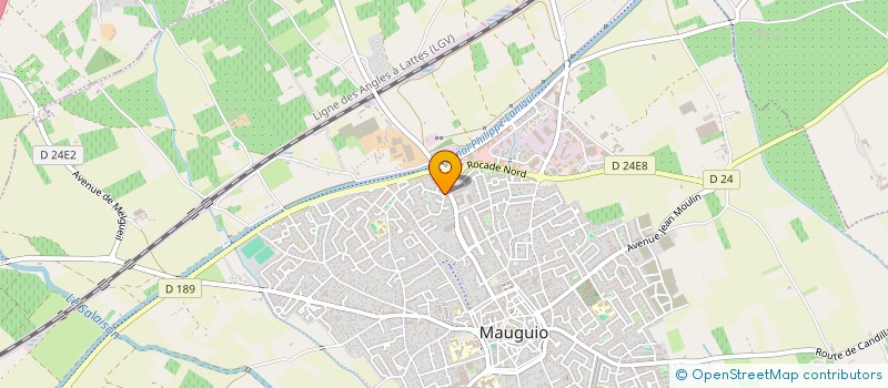 localisation de l'entreprise ACTA CREDIT PRO  MAUGUIO