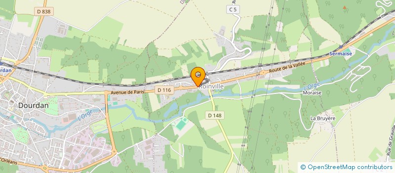 localisation de l'entreprise ACTAGIS à ROINVILLE