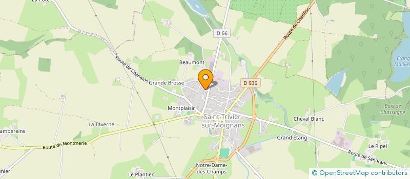 localisation de l'entreprise ACTALOIRE à SAINT-TRIVIER-SUR-MOIGNANS