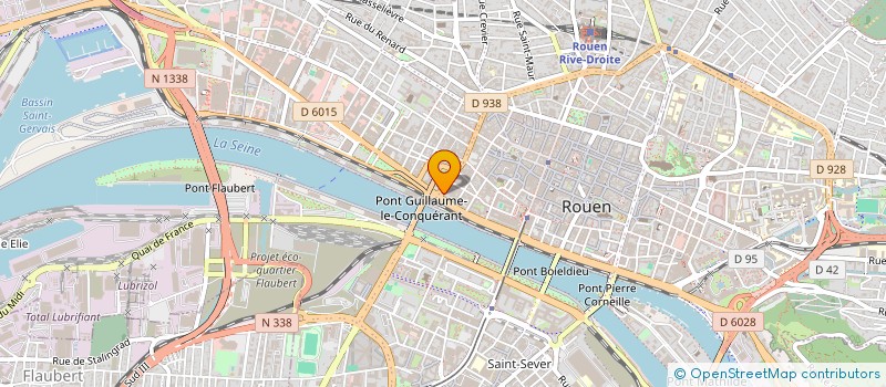 localisation de l'entreprise ACTAREC - BONNELLIER - CHEVALIER à ROUEN