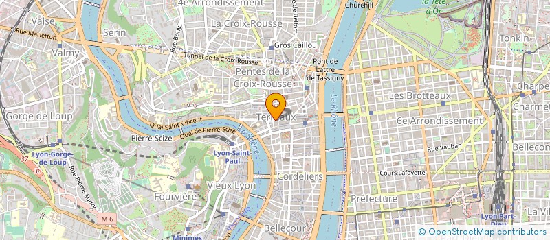 localisation de l'entreprise ACTARIUM à LYON