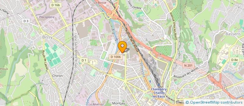 localisation de l'entreprise ACTARUS  CHAMBERY