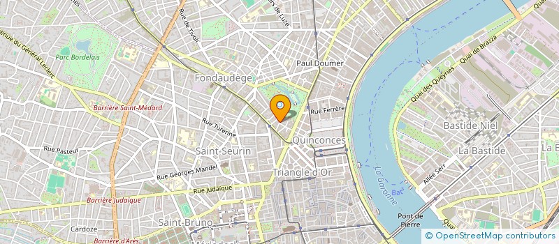 localisation de l'entreprise ACTARUS AGENCEMENT à BORDEAUX