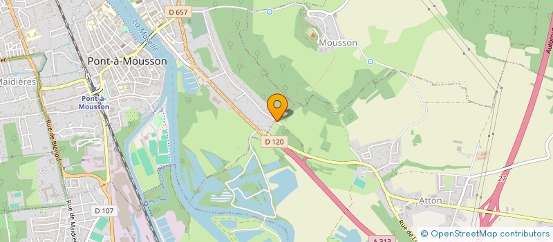 localisation de l'entreprise ACTATOR  PONT-A-MOUSSON