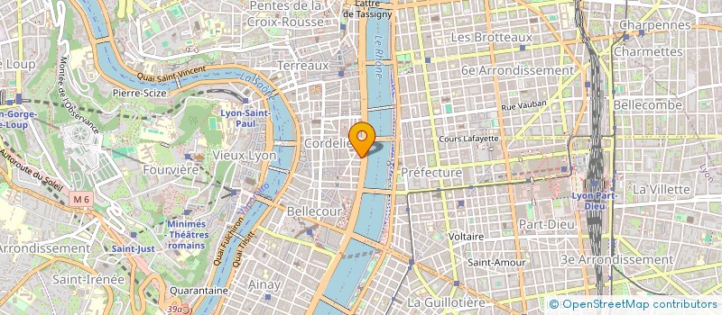 localisation de l'entreprise ACTAURA RHONE  LYON