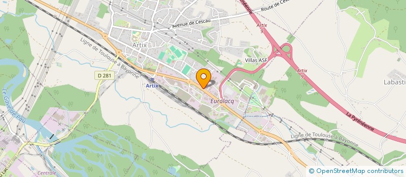 localisation de l'entreprise ACTAVISION à ARTIX