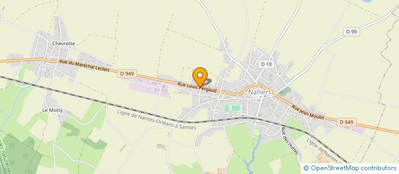 localisation de l'entreprise ACTB  NALLIERS