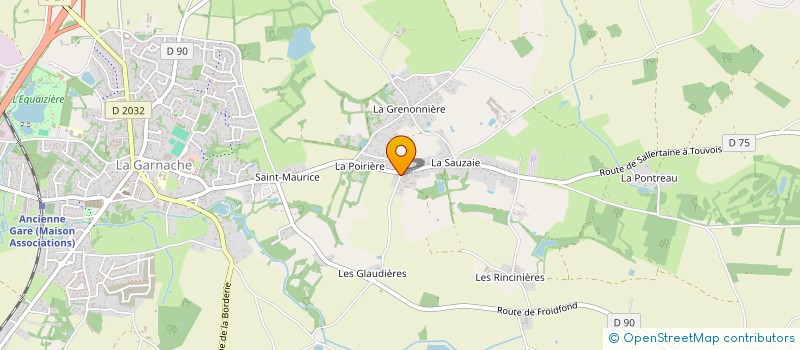 localisation de l'entreprise ACTC à LA GARNACHE