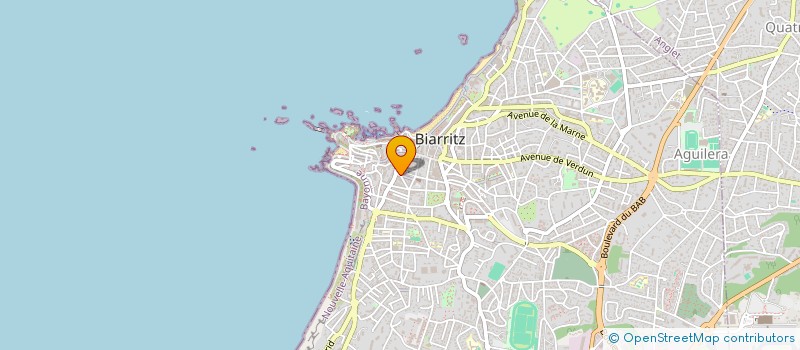 localisation de l'entreprise ACTE 1 à BIARRITZ