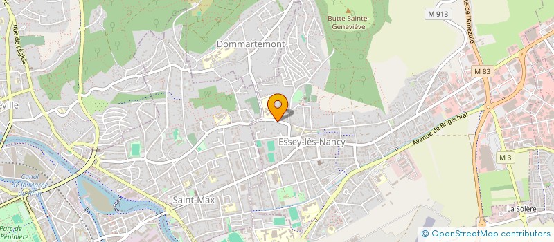 localisation de l'entreprise ACTE 2  ESSEY-LES-NANCY