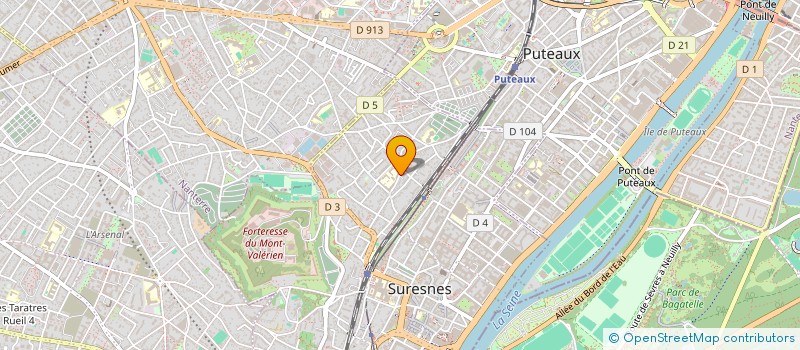 localisation de l'entreprise ACTE 2 EXPERTISE à SURESNES