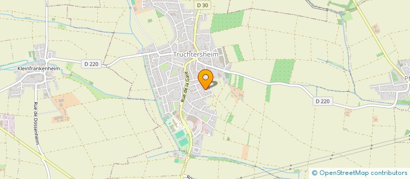 localisation de l'entreprise ACTE 3  TRUCHTERSHEIM