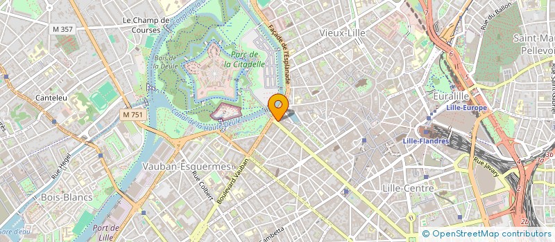 localisation de l'entreprise ACTE à LILLE