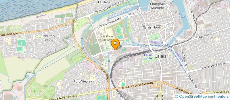 localisation de l'entreprise ACTE  COQUELLES