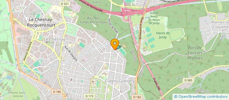 localisation de l'entreprise ACTE ASSOCIATION POUR LA COGNITION, LA TRANSMISSION ET L'EDUCATION à VERSAILLES