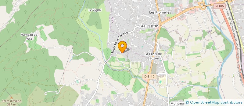 localisation de l'entreprise ACTE CEVENNES IMMO  ALES