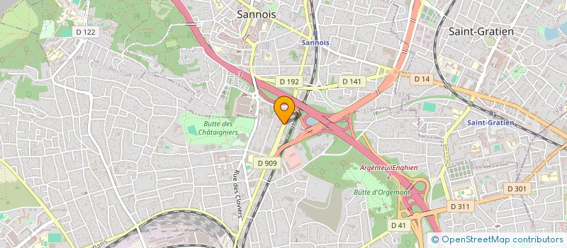 localisation de l'entreprise ACTE CONSULTANT  ARGENTEUIL