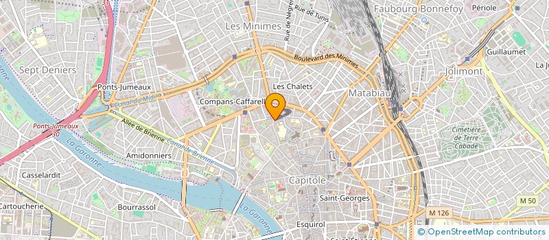 localisation de l'entreprise ACTE ET ART à TOULOUSE