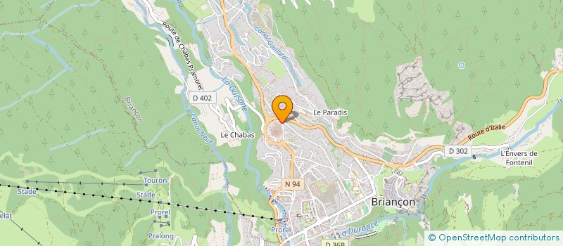 localisation de l'entreprise ACTE HYPNOSIS à BRIANCON