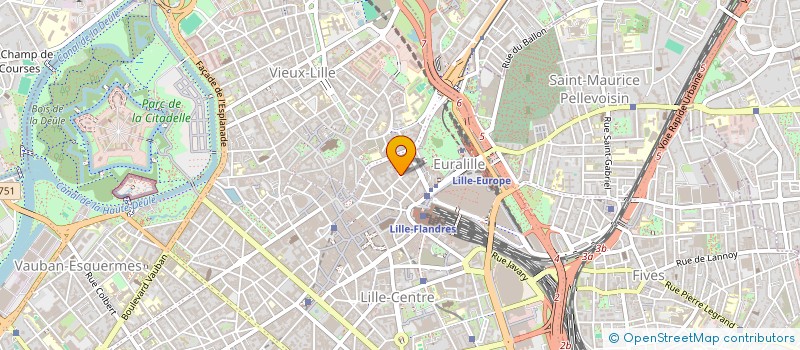localisation de l'entreprise ACTE II à LILLE