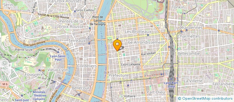localisation de l'entreprise ACTE III CONSULTANTS à LYON
