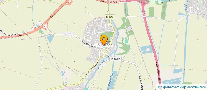 localisation de l'entreprise ACTE-INGENIERIE à COUTERNON