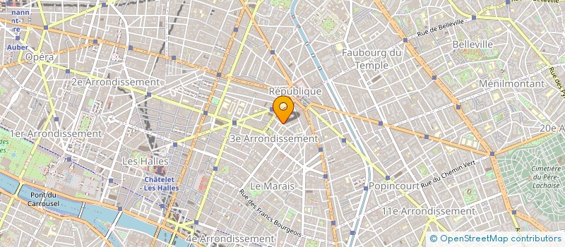 localisation de l'entreprise ACTE PRESSE  PARIS