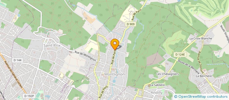 localisation de l'entreprise ACTE + R  MONTLIGNON