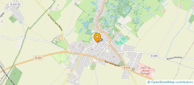 localisation de l'entreprise ACTE TROIS  GUINES