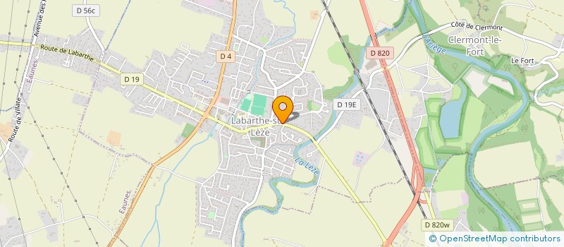 localisation de l'entreprise ACTE VI  MURET