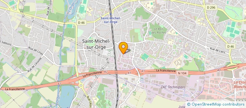 localisation de l'entreprise ACTE VOLT à SAINT-MICHEL-SUR-ORGE