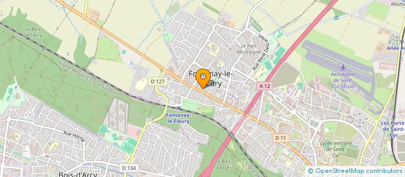 localisation de l'entreprise ACTEA à FONTENAY-LE-FLEURY