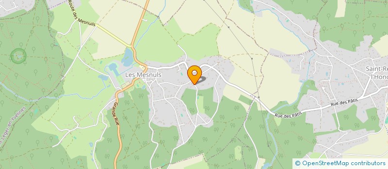 localisation de l'entreprise ACTEA TECHNOLOGIES à LES MESNULS