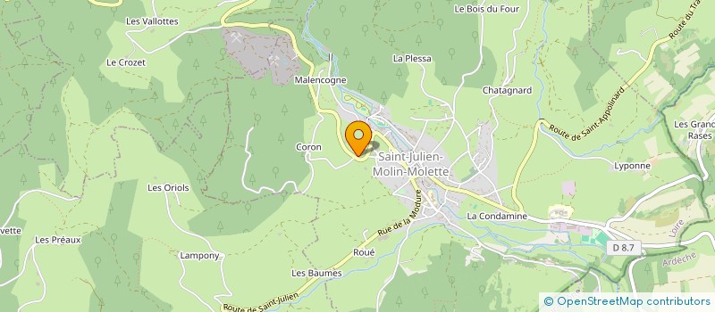 localisation de l'entreprise ACTEAL à NICE