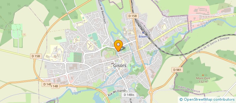 localisation de l'entreprise ACTEC  GISORS