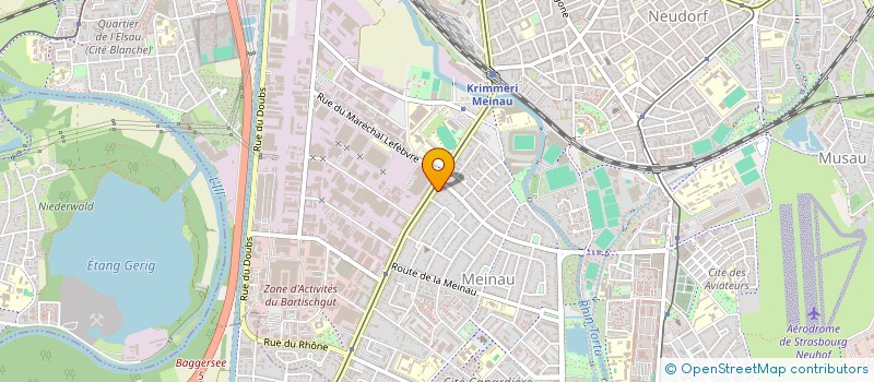 localisation de l'entreprise ACTEIS à STRASBOURG