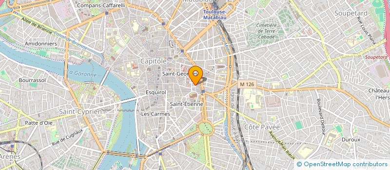 localisation de l'entreprise ACTEIS  TOULOUSE