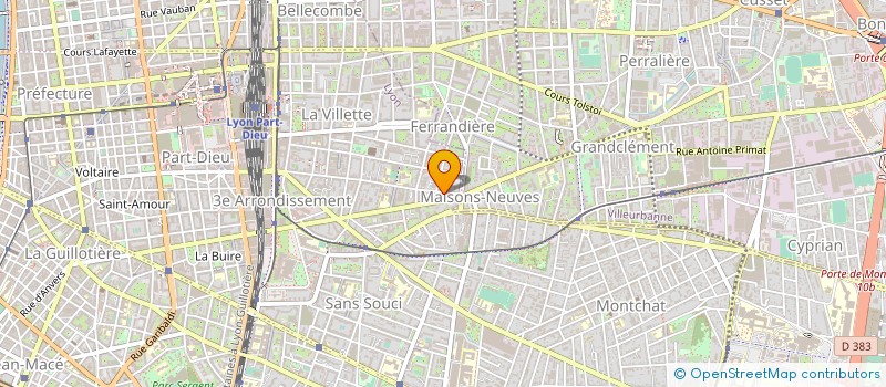 localisation de l'entreprise ACTEKO  LYON