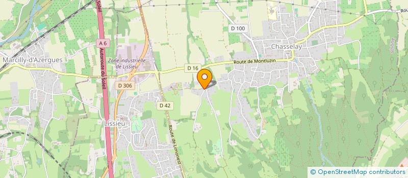 localisation de l'entreprise ACTEMI à CHASSELAY