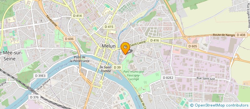 localisation de l'entreprise ACTEMPLOI ETTI à MELUN