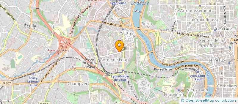 localisation de l'entreprise ACTEN  LYON