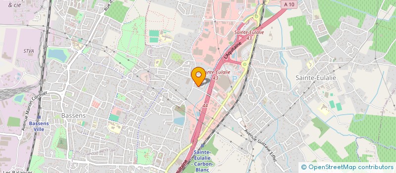 localisation de l'entreprise ACTENERGIE  CARBON-BLANC