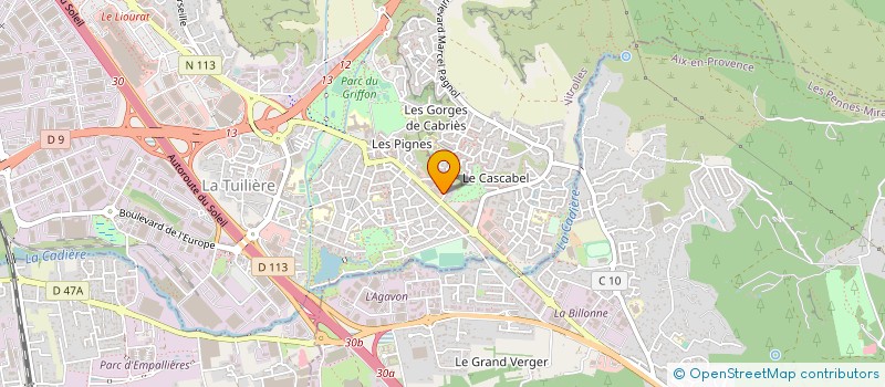 localisation de l'entreprise ACTEON à VITROLLES