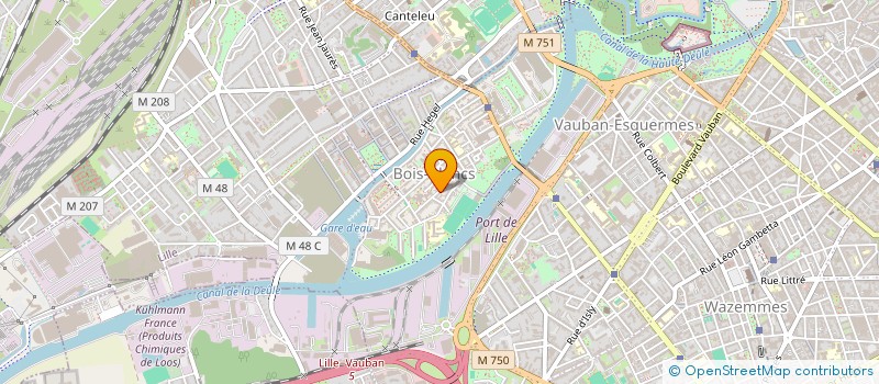 localisation de l'entreprise ACTES-ARCHITECTURES à LILLE
