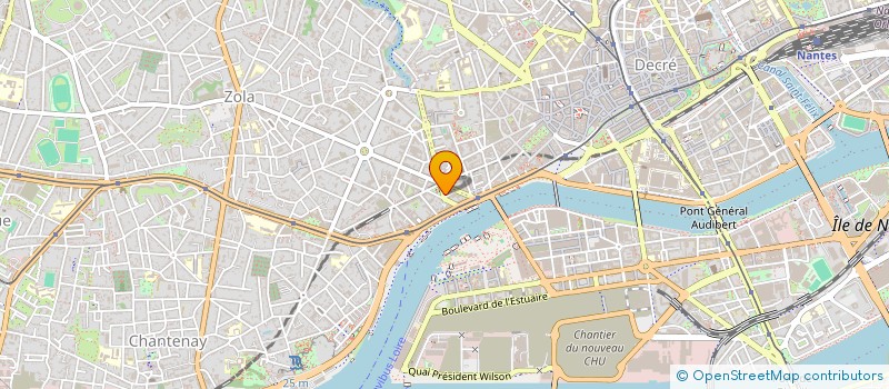 localisation de l'entreprise ACTES ATLANTIQUE à NANTES