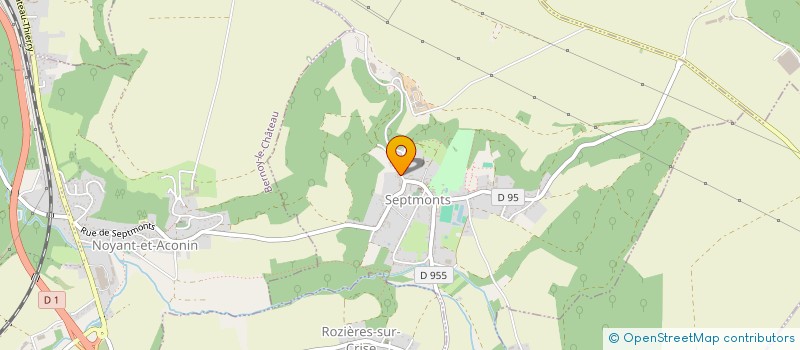localisation de l'entreprise ACTES D EUX à SOISSONS